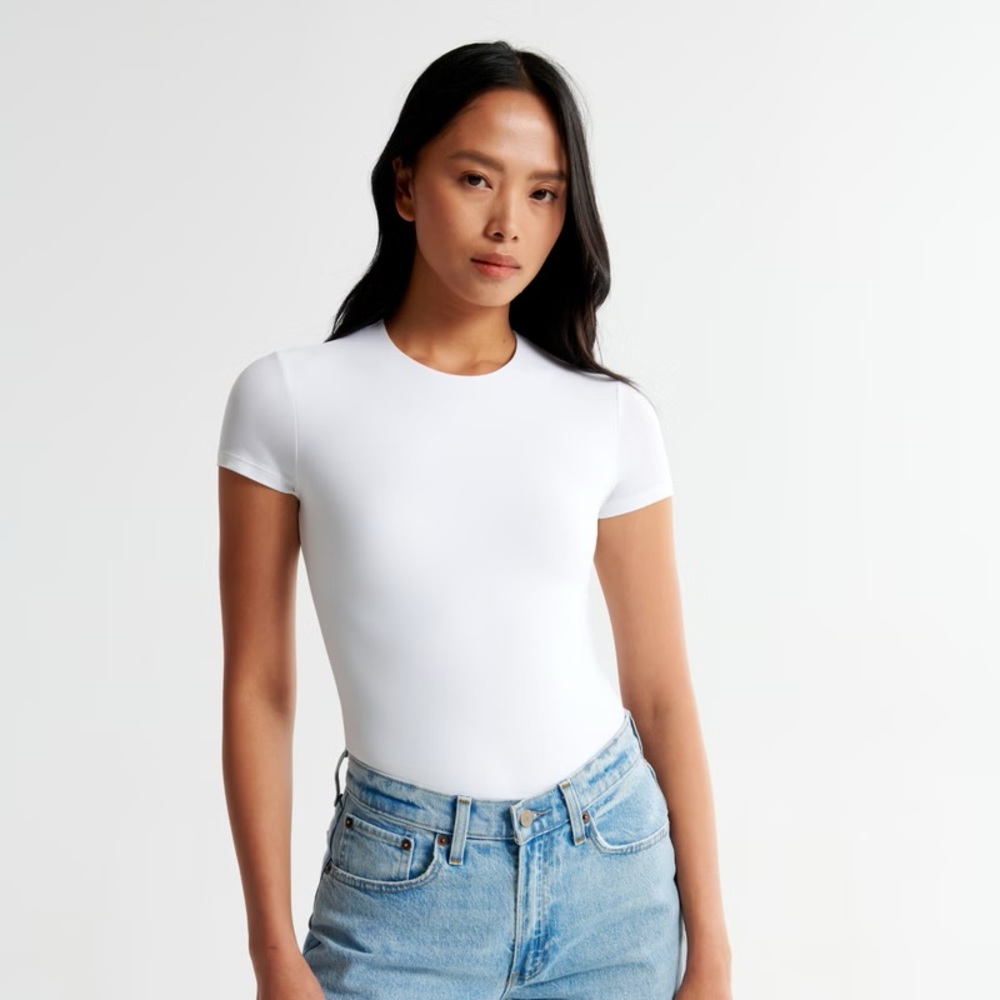 Abercrombie Soft Matte Seamless Tee Bodysuit